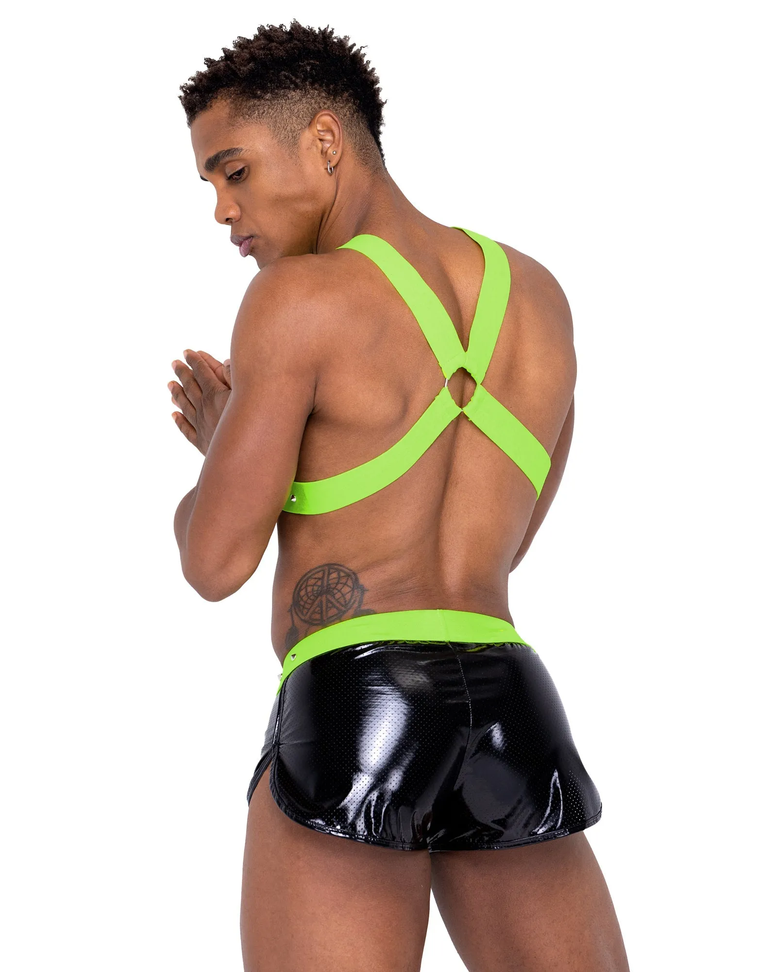 Men's Vinyl Mesh Runner Shorts