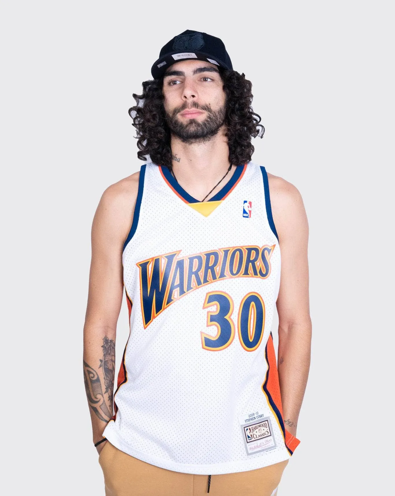 Mitchell & Ness Warriors Curry 09-10 Swing Jersey