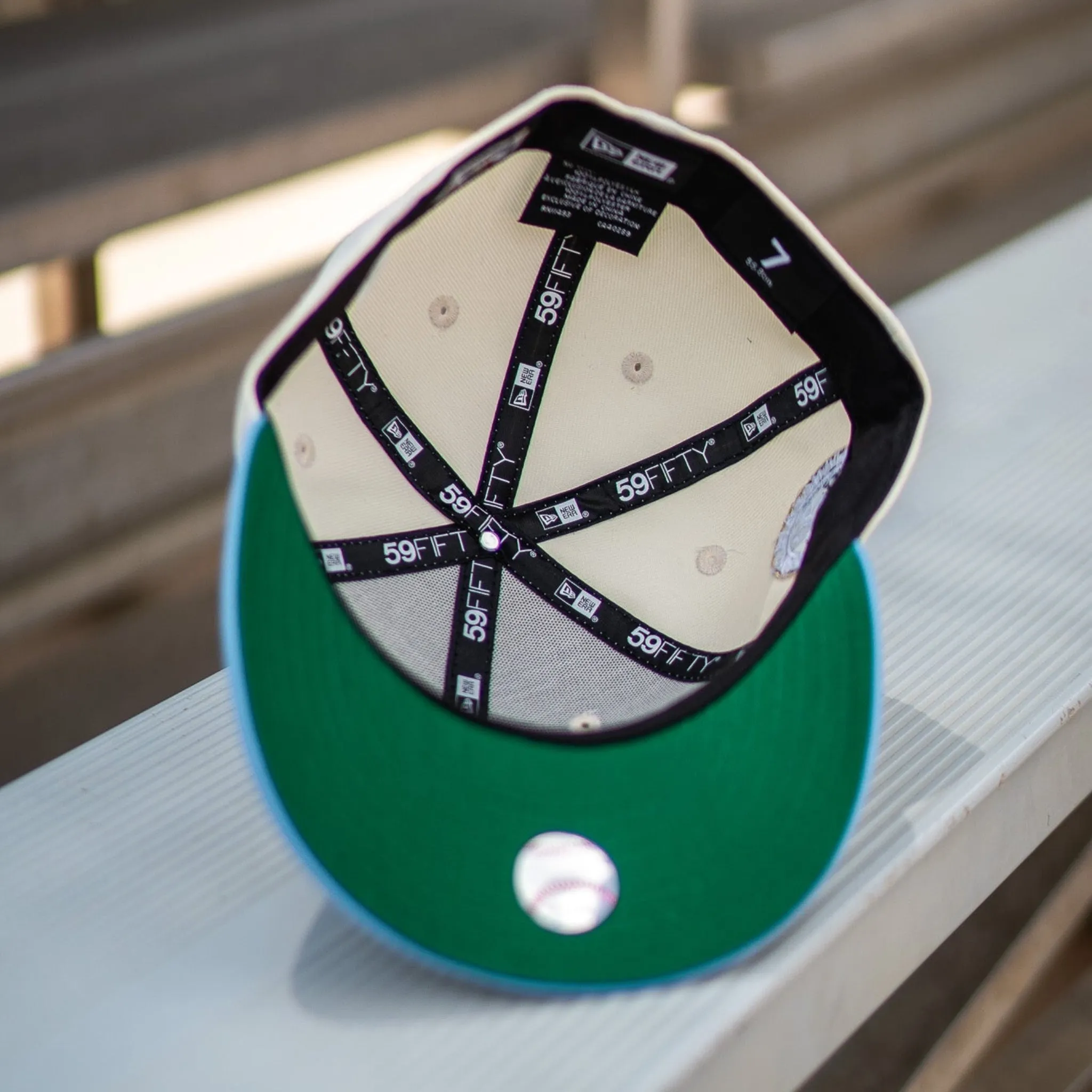 New Era Minnesota Twins 60th Anniversary Good Green UV (Off White/Sky)