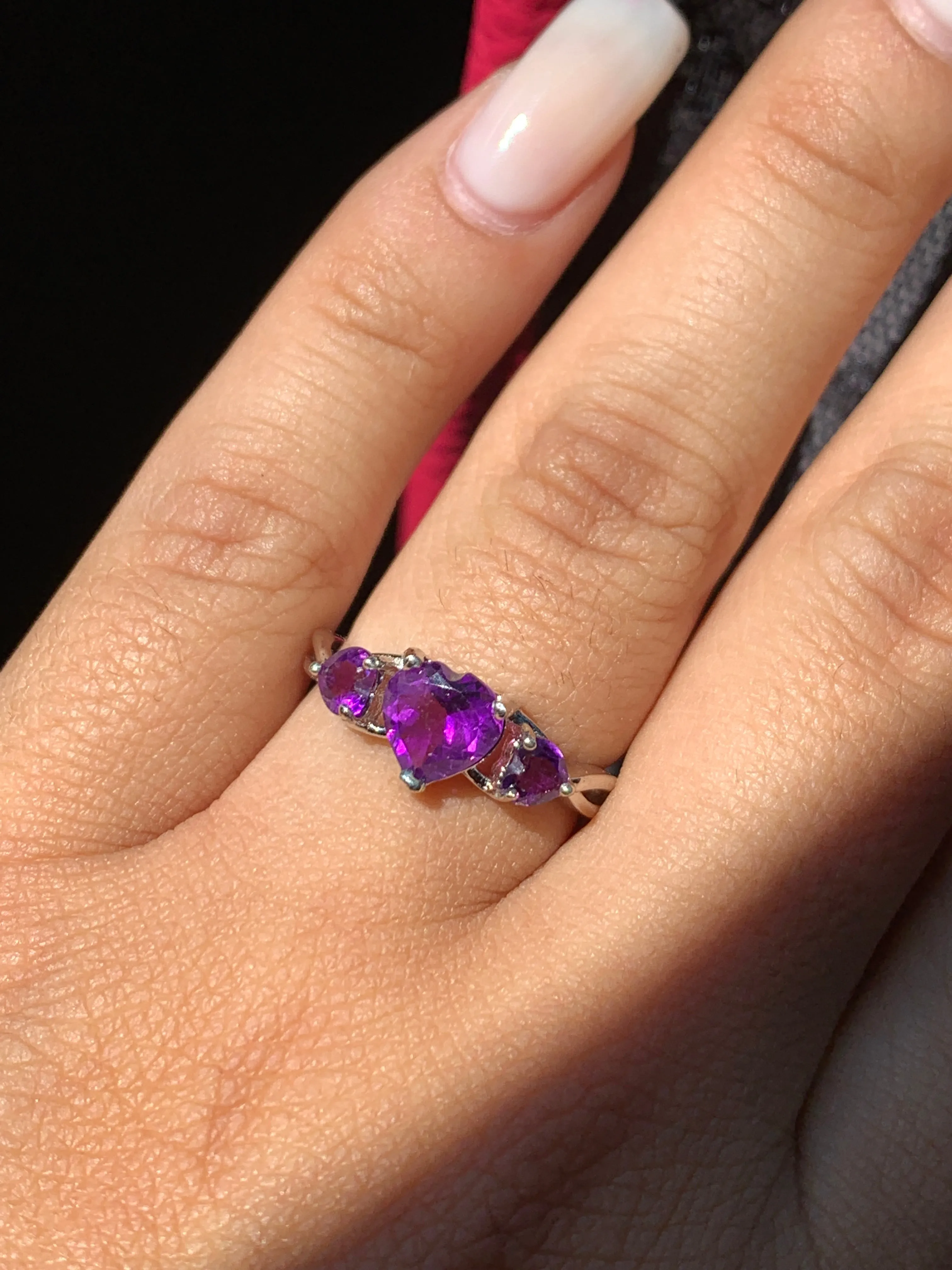 NIDIA AMETHYST RING