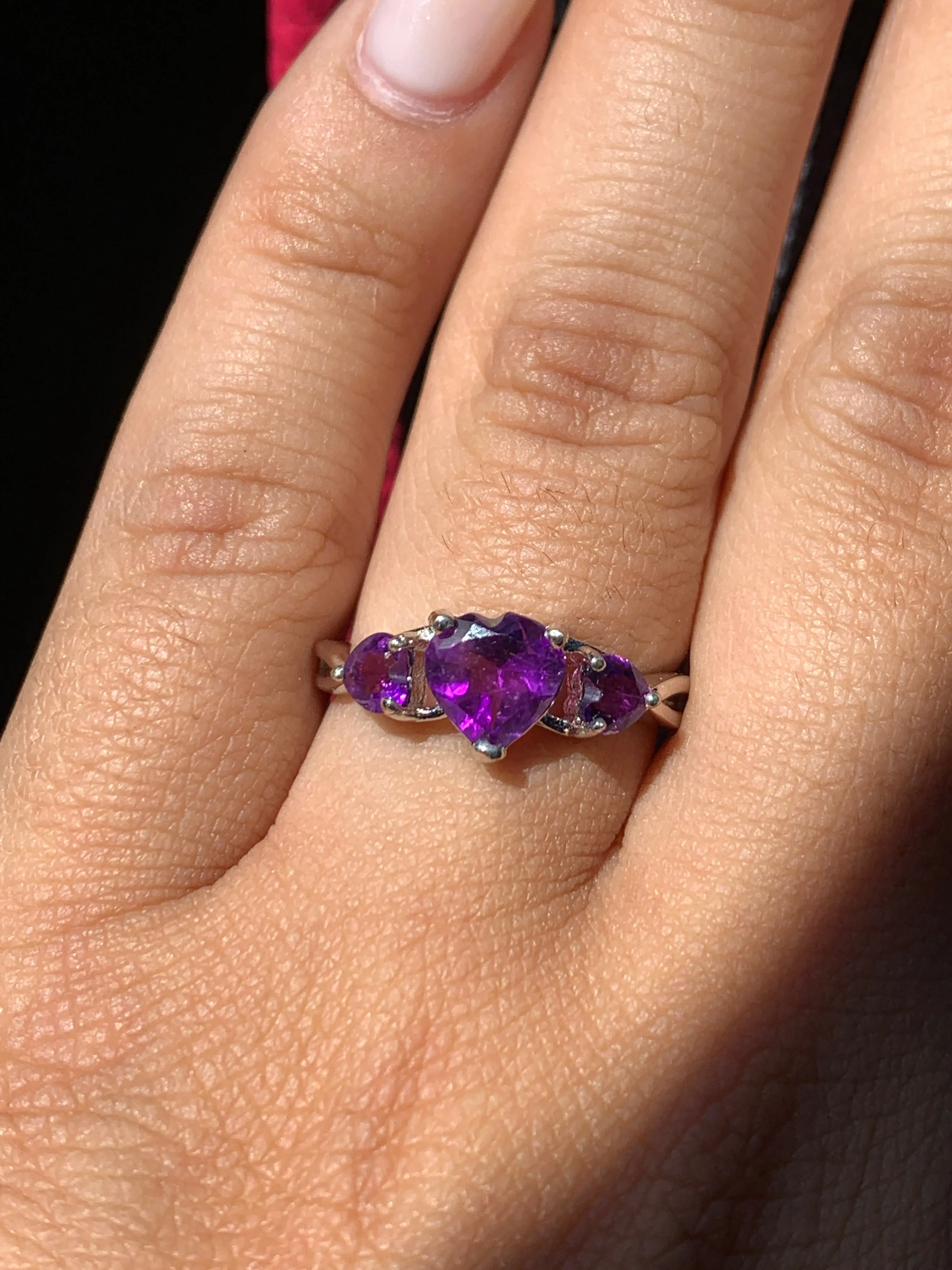 NIDIA AMETHYST RING