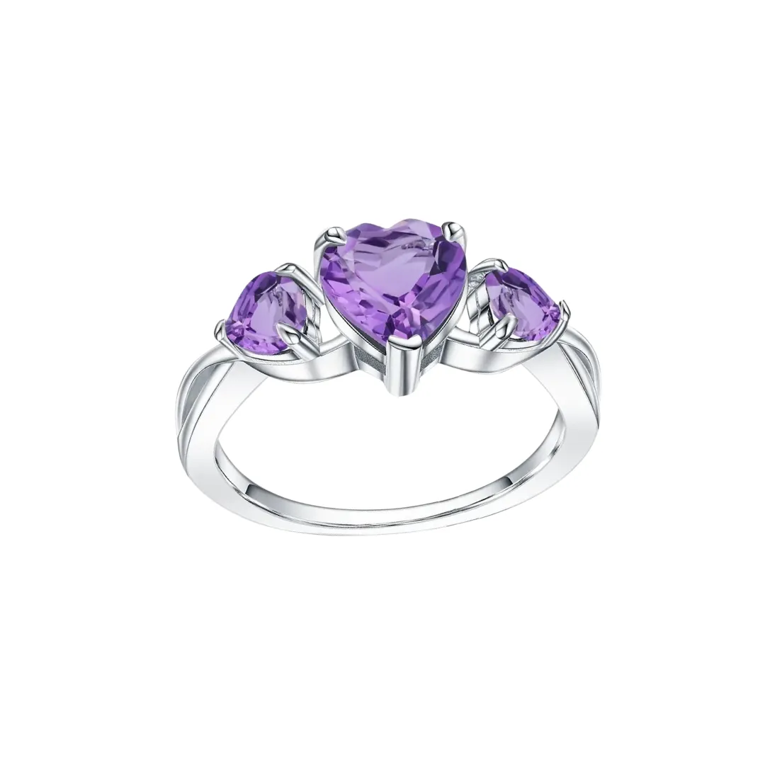 NIDIA AMETHYST RING