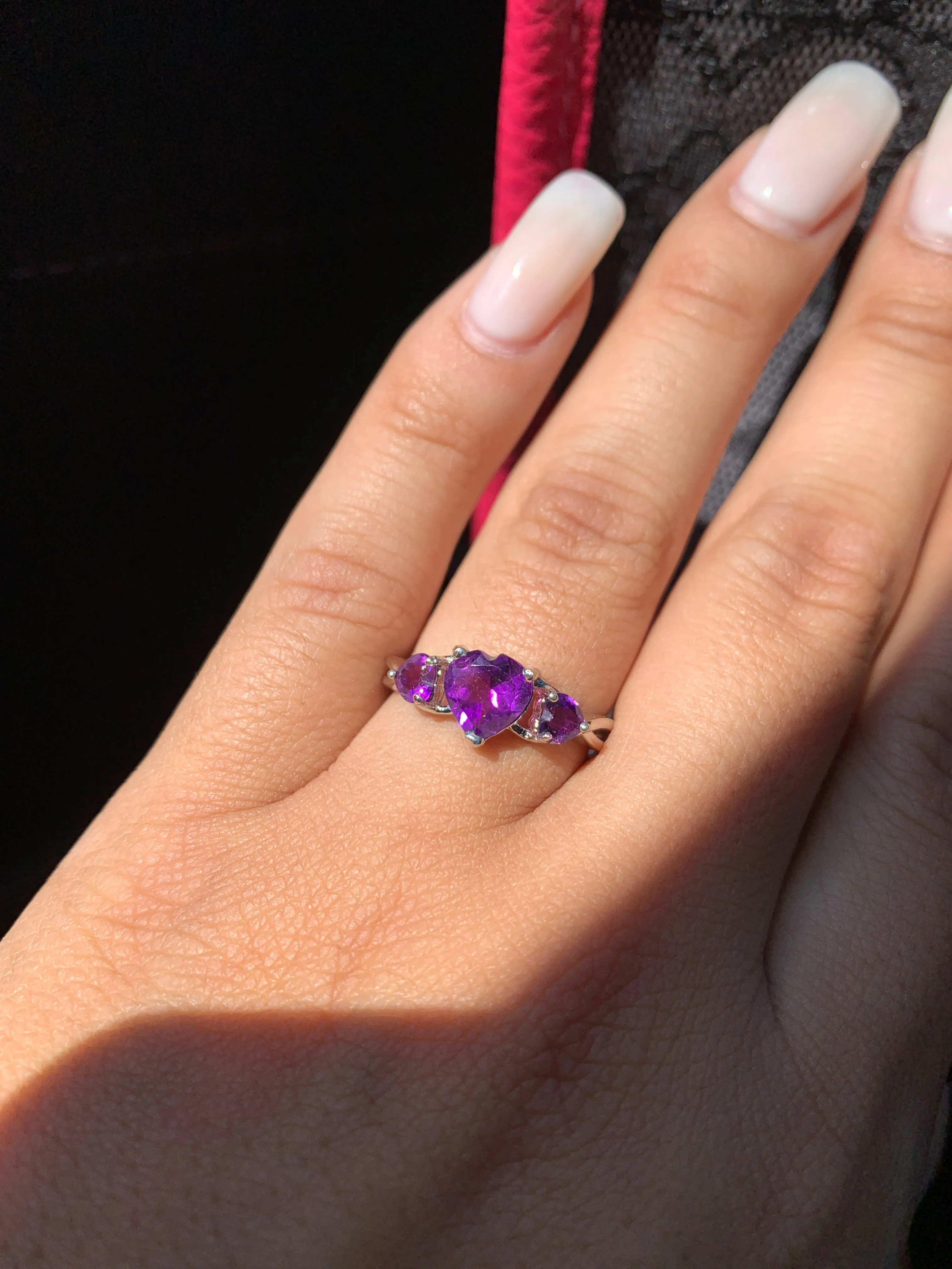 NIDIA AMETHYST RING