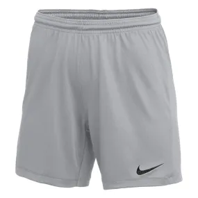 Nike Women's Park III Shorts Grey/Black