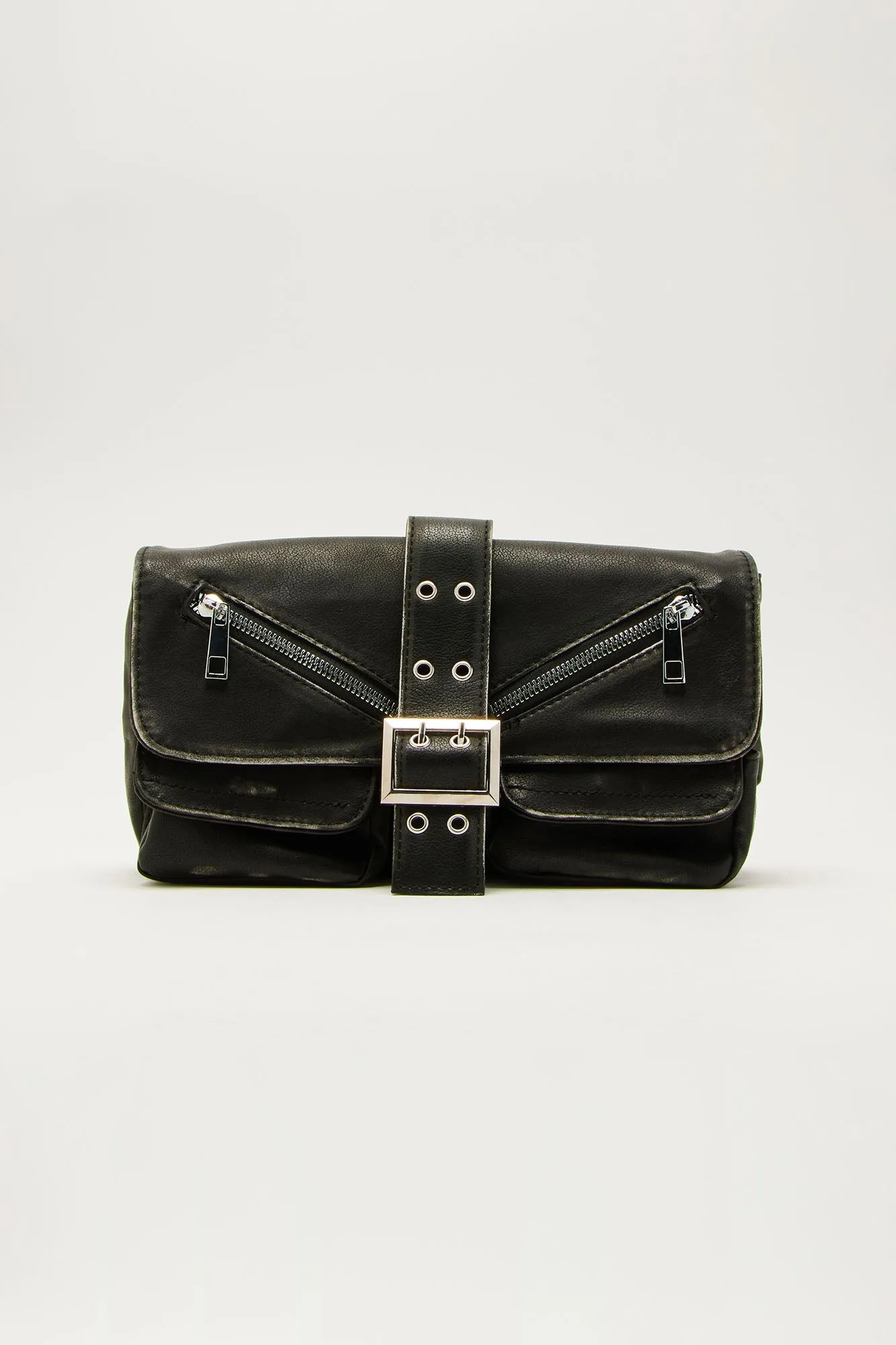 Park Avenue Zipper Handbag - Black