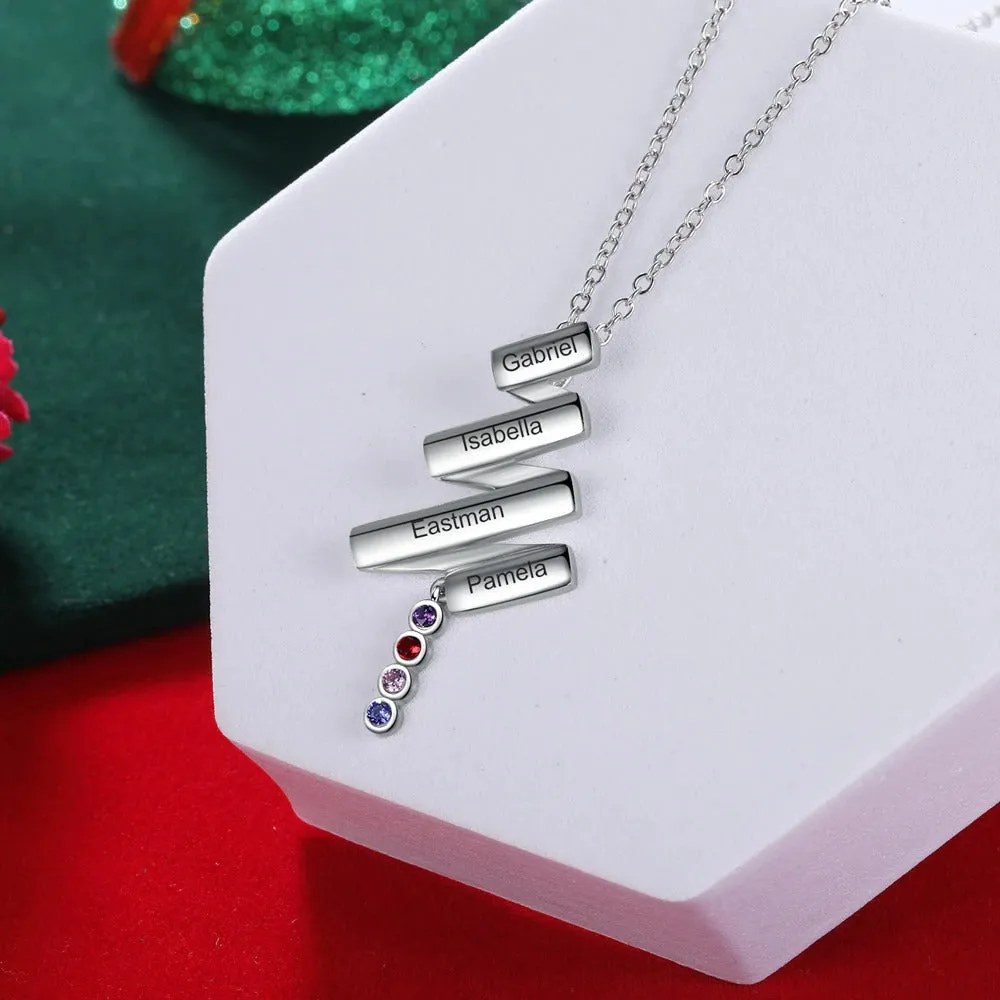 Personalized Birthstone Necklace