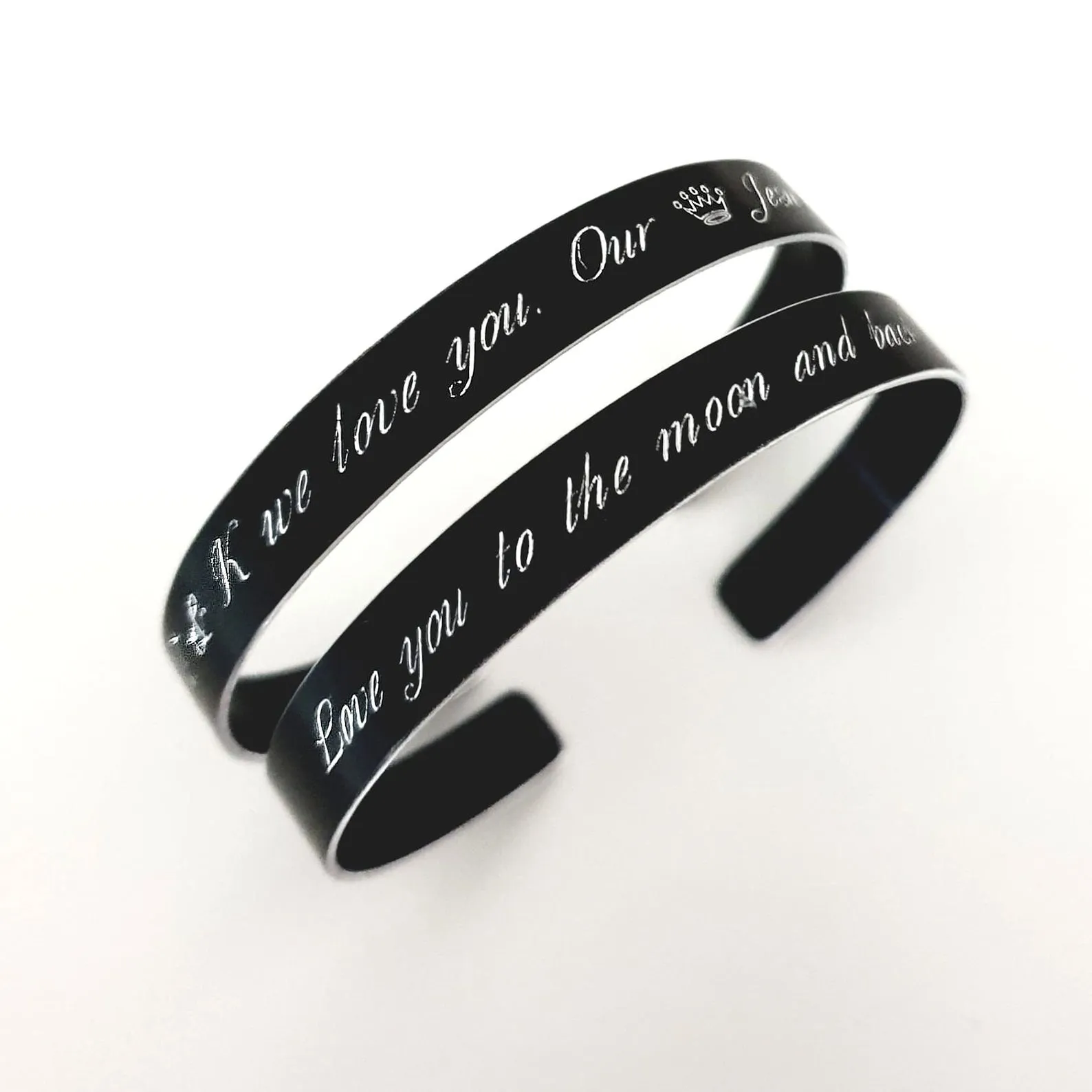 Personalized Hidden Message Cuff For Men