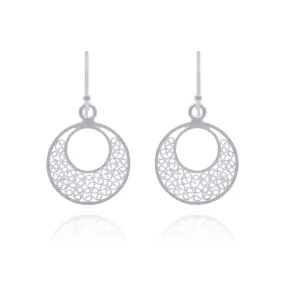 PILE SILVER SMALL EARRING FILIGREE