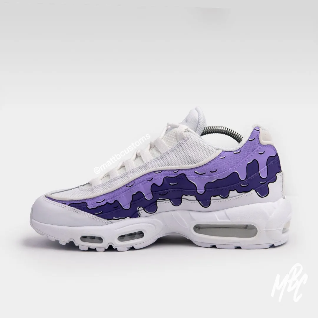 Purple Dripping - Air Max 95 Custom