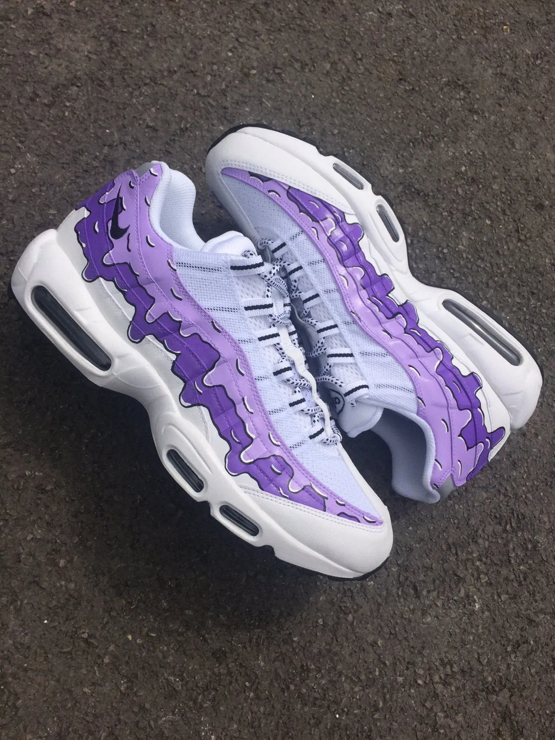 Purple Dripping - Air Max 95 Custom