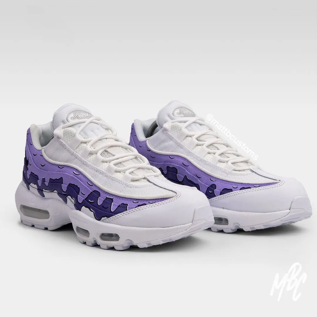 Purple Dripping - Air Max 95 Custom