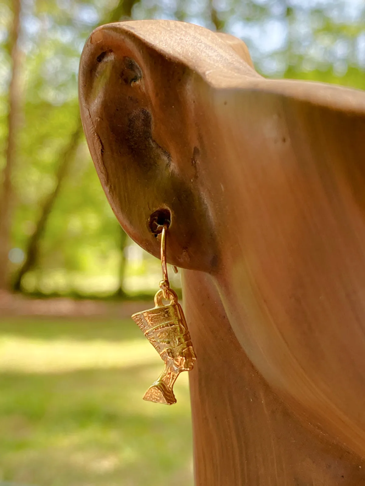 Queen Nefertiti Dangles by Museum Reproductions