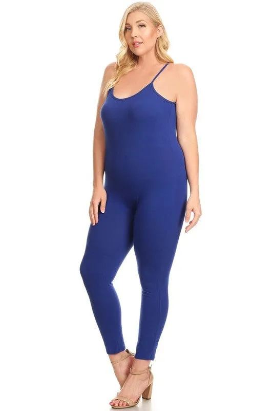 Royal Racerback Jumpsuit