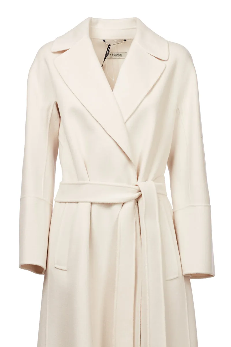 'S Max Mara Belted Long-Sleeved Coat