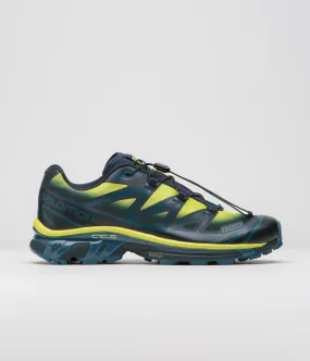 Salomon XT-6 Skyline Shoes - Carbon / Sunny Lime / Sulphur Spring