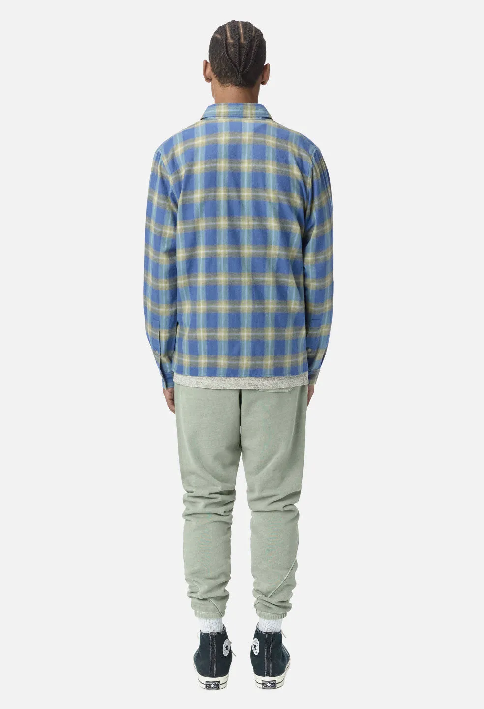 Sly Cotton Straight Hem / Horizon Check