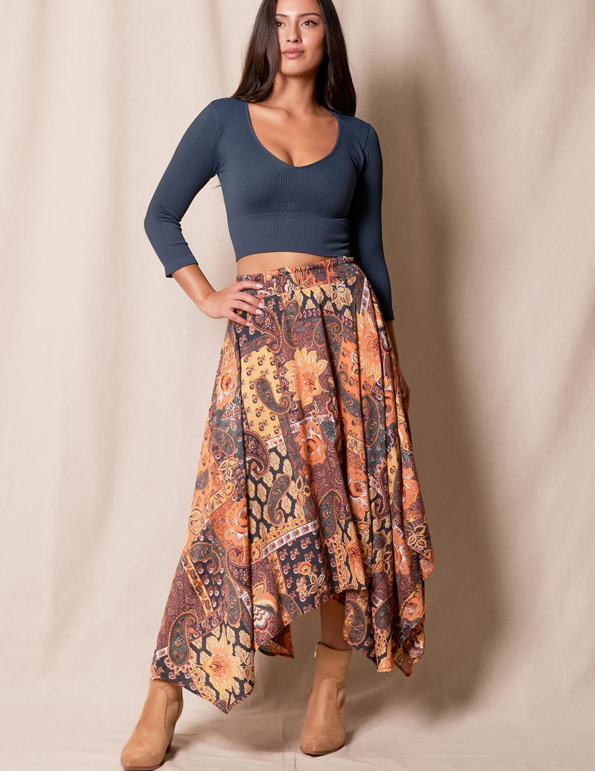 Sonora Hanky Hem Skirt