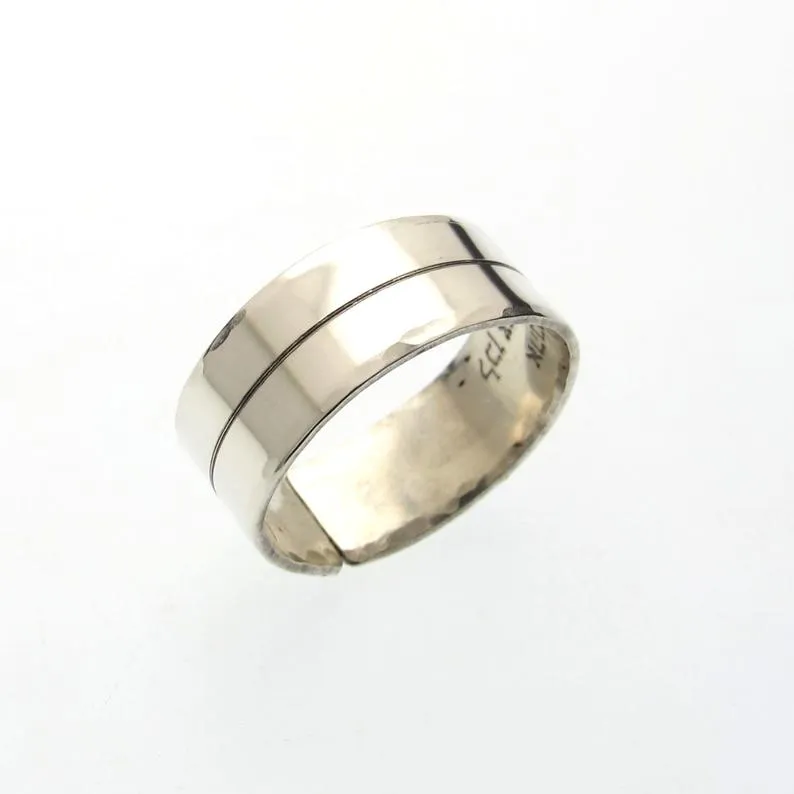 Sterling Silver Flat Profile Ring