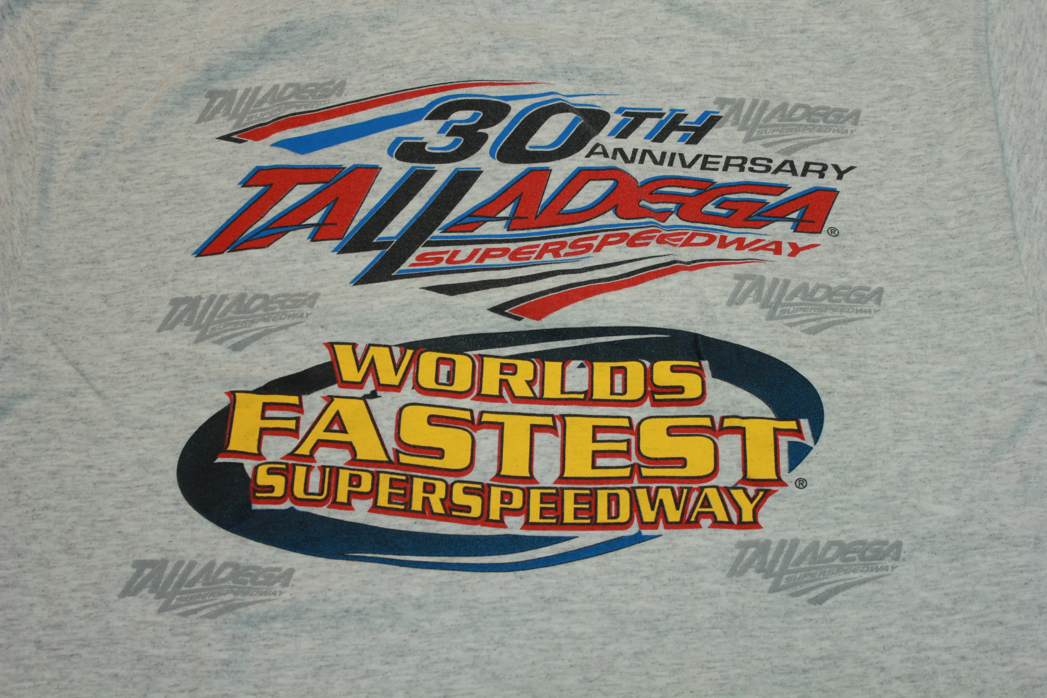 Talladega Superspeedway Vintage 30th Anniversary 1999 Nascar 90's Racing T-Shirt