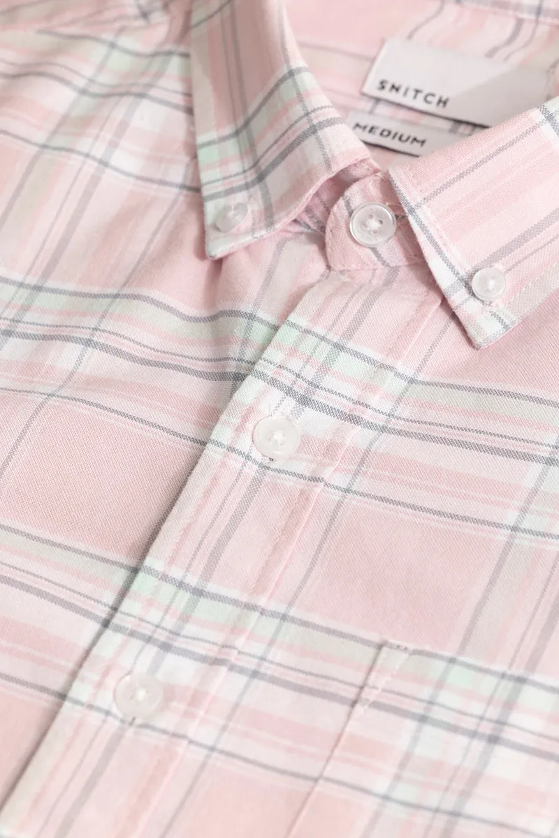 Tartan Matrix Pink Checks Shirt