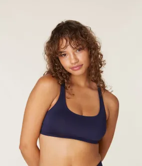 The Marina - Top - Flat - Navy