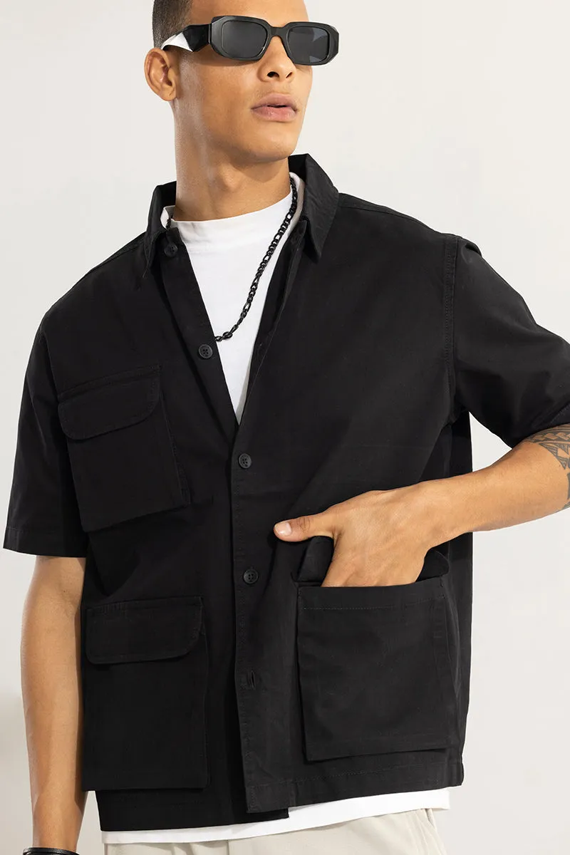 Triad Black Overshirt