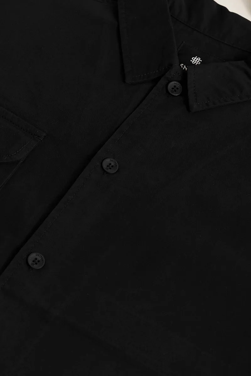 Triad Black Overshirt