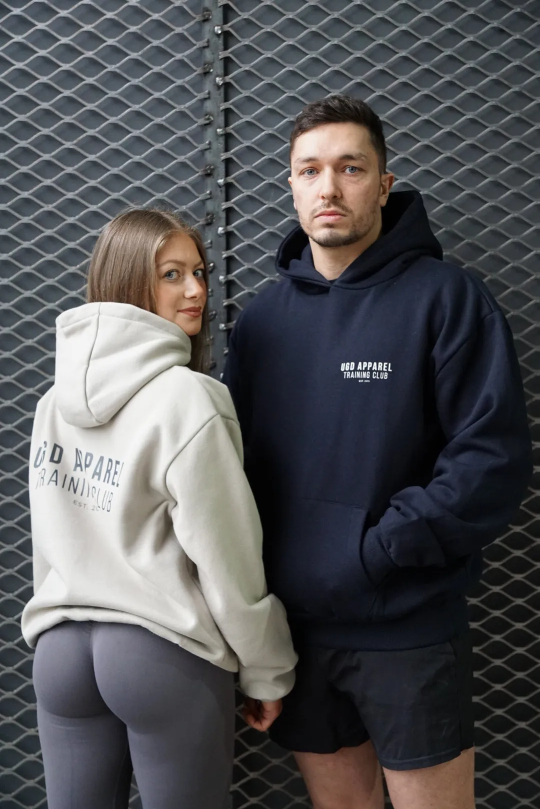 UGD Apparel Premium ' TRAINING CLUB ' Unisex Oversize Hoodie In 2 Colours