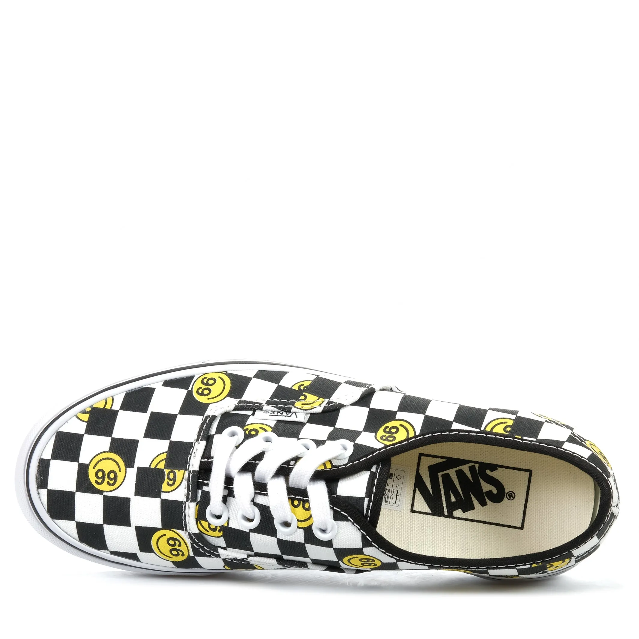 Vans Authentic Smiley Checkerboard Black/White