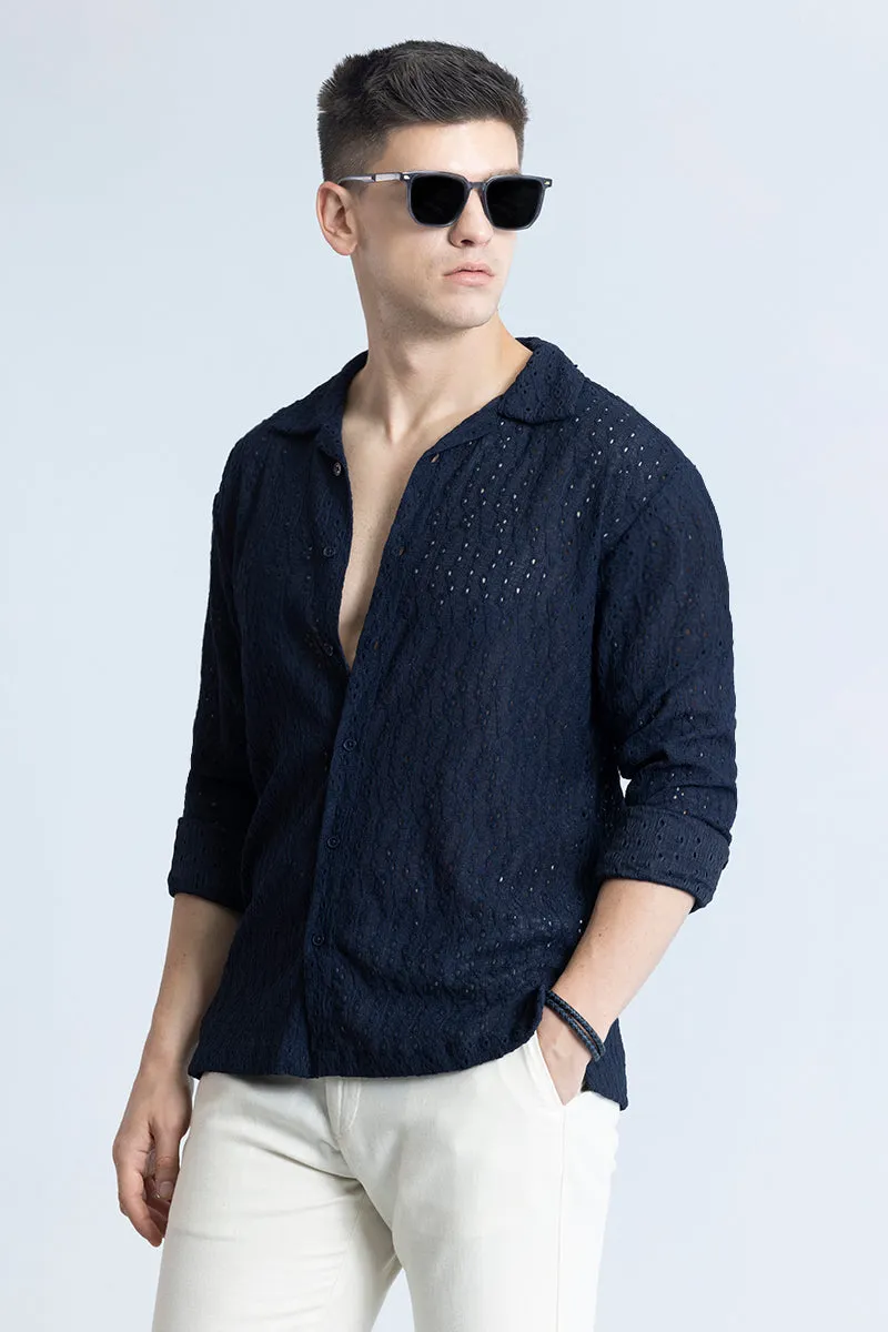 Whisper-Soft Navy Shirt