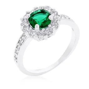 WildKlass Birthstone Engagement Ring in Green