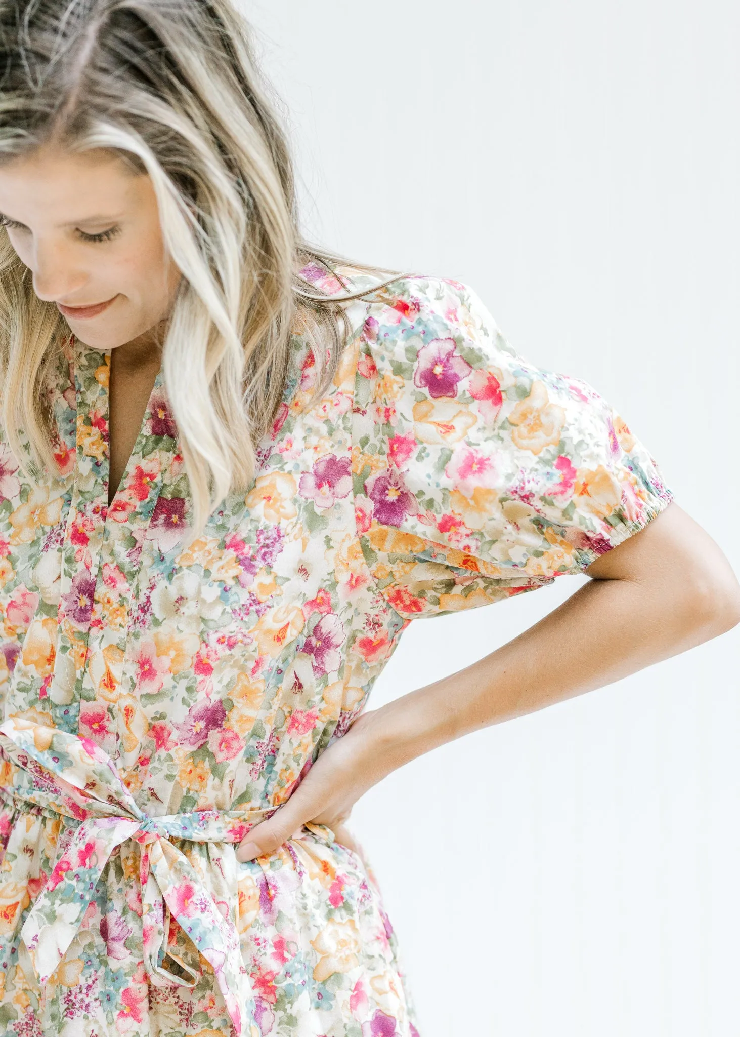 X Floral Song Dress