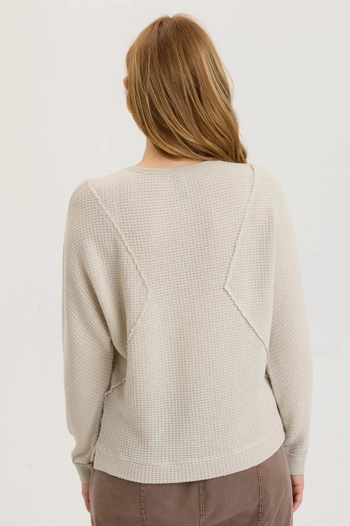 XCVI DELSI PULLOVER TOP - IVORY - 14475KLON